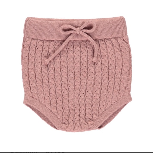 Bebe Organic Loulou Cardigan And Bloomer - ROSE - Picture 4 of 10